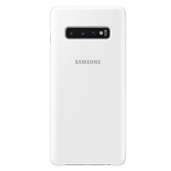 SAMSUNG CLEAR VIEW COVER EF-ZG975CWEGWW GALAXY S10+ PLUS WHITE