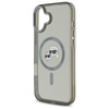 Karl Lagerfeld KLHMP16MHLSKCK iPhone Plus 6.7" czarny/black hardcase IML Metal Karl&Choupette Head MagSafe