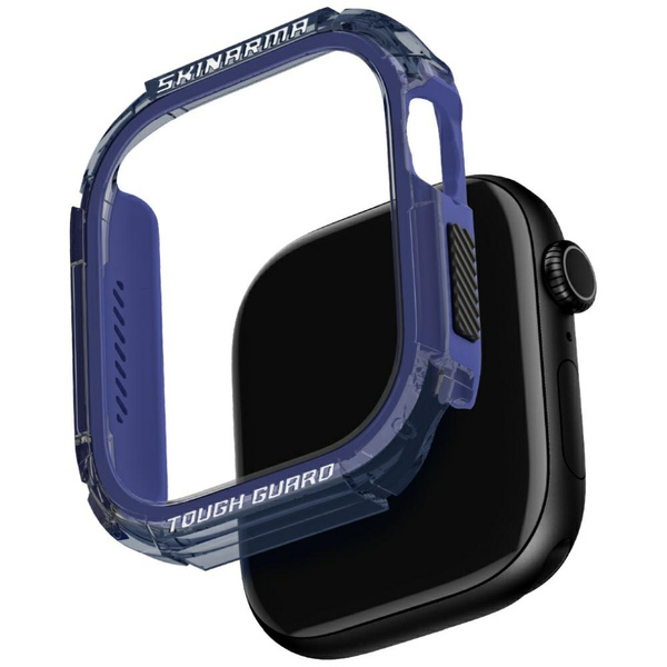 Etui Skinarma Atom do Apple Watch 46mm   granatowy