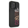 Etui Karl Lagerfeld Multipink Brand na iPhone 13 Pro / iPhone 13 - czarne