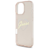 Guess GUHCP16XHCHGSPP iPhone 16 Pro Max6.9" różowy/pink hardcase IML Heart