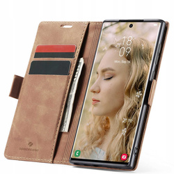 Spacecase Etui Wallet Galaxy S22 Ultra light brown