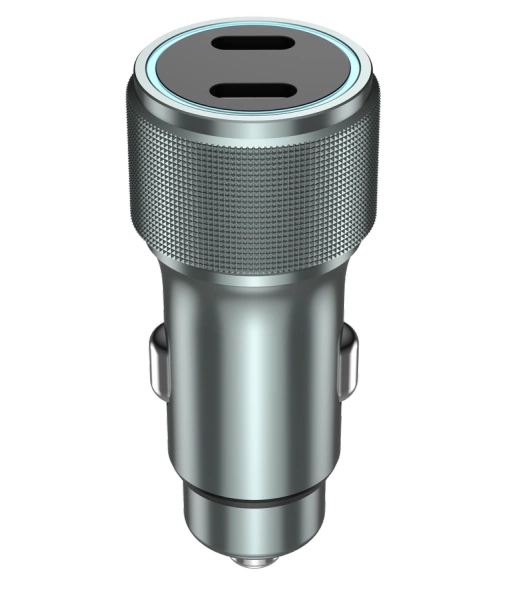 JELLICO ładowarka samochodowa F17 PD 60W 2xUSB-C Czarny