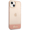 Guess GUHCP14MHGCOP iPhone 14 Plus / 15 Plus 6.7" różowy/pink hardcase Translucent