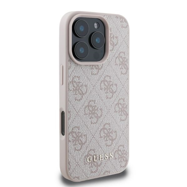 Guess GUHCP16XG4GFPI iPhone 16 Pro Max 6.9" różowy/pink hardcase 4G Classic