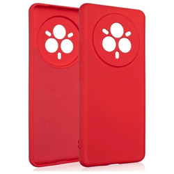 Etui Beline Silicone Realme 14 Pro       czerwone /red
