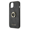 Guess GUHCP13S4GMRGR iPhone 13 mini 5,4"szary/grey hardcase 4G with ring stand