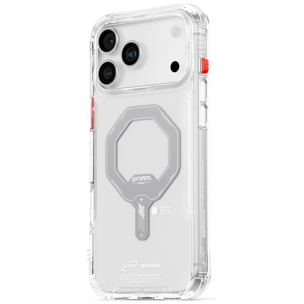 Etui Skinarma Saido do iPhone 17 Pro Max Magnetic Charging przezroczysty