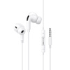 IN-EAR HEADPHONES BLUE POWER BBM30 PRO , 3.5 MM , 1.2M, WITH MICROPHONE , WHITE (EU BLISTER)