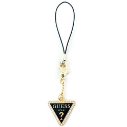 Guess zawieszka GUCPMTDCK Phone StrapTriangle Diamond Charm with Rhinestones