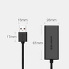UGREEN EXTERNAL NETWORK ADAPTER RJ45 - USB 2.0 100 MBPS ETHERNET BLACK (CR110 20254)