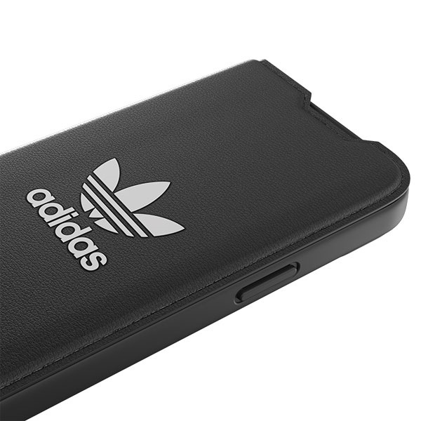 Adidas OR Booklet Case BASIC iPhone 14/ 15 / 13 6.1" czarno biały/black white 50181