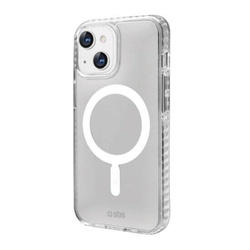 SBS Magnetic Case Compatible with MagSafe Charging for iPhone 14 Transparent