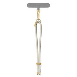 UNIQ Coehl Laurel Handstrap uniwersalny sznurek do telefonu na rękę kremowy/ivory