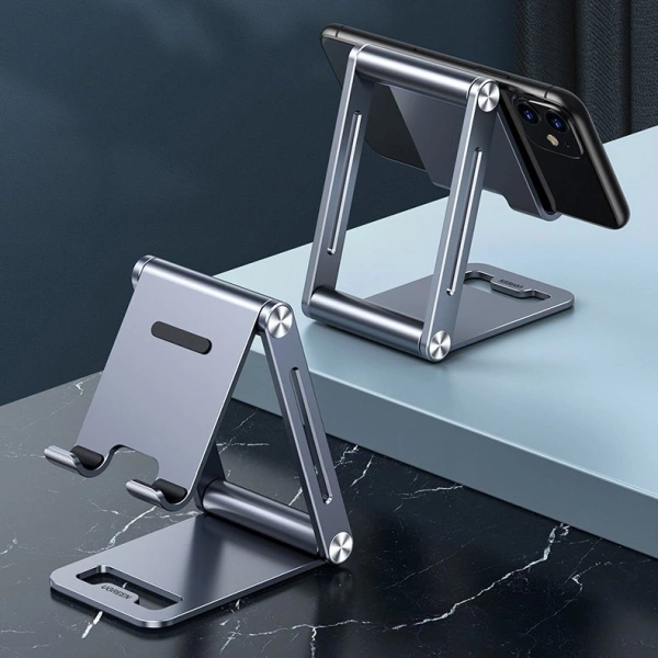Ugreen metal aluminum folding phone holder tablet gray (LP263 80708)