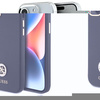 Karl Lagerfeld KLHMP15LHLSKCH iPhone 15   Pro 6.1" biały/white hardcase IML Metal Karl&Choupette Head MagSafe