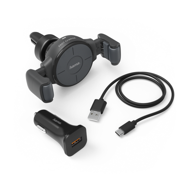 HAMA CAR CHARGER INDUCTION "FC-10C FLEX" 10W BLACK