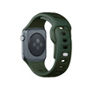 3MK Silicone Watch Strap Ciemnozielony/ Dark Green dla Apple Watch 42/44/45/49mm