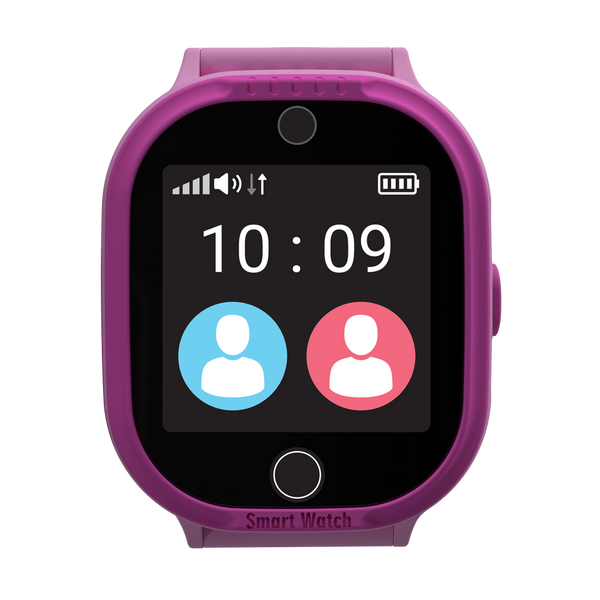 [OUTLET] MyKi Watch 4 Lite Pink with Rubber Band Pink Grade AB strap