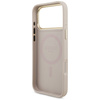 Etui Guess 4G Triangle Logo & Big Strap  Metal Buttons MagSafe do iPhone 17 Pro Max różowy