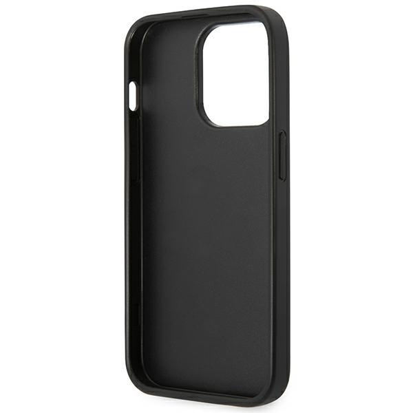 KARL LAGERFELD KLHCP14LPGKLSKW IPHONE 14 PRO 6,1" HARDCASE BRĄZOWY/BROWN MONOGRAM STRIPE