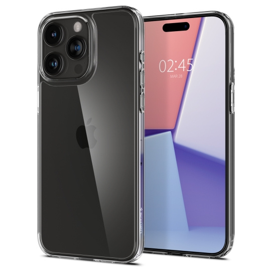 Etui Spigen Airskin Hybrid na iPhone 15 Pro - przezroczyste