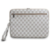 DKNY Sleeve DKCS16PVSHLE 16"             beżowy/beige Checkered Pattern Printed Stripes