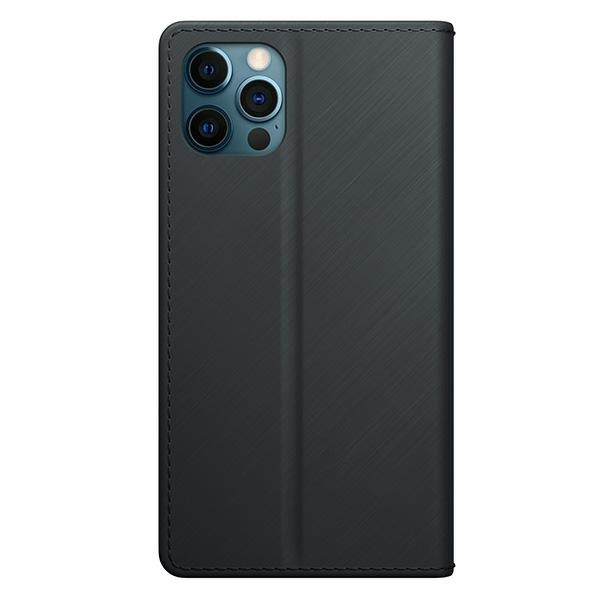 3MK Wallet Case iPhone 12 Pro Max 6.7" czarny/black