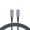 TECH-PROTECT ULTRABOOST MAX USB 4.0 8K 40GBPS TYPE-C CABLE PD240W 200CM GREY