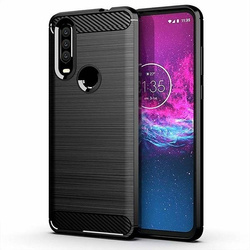 Beline Etui Carbon Huawei Y6p czarny /black