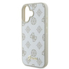 Guess GUHMP16SPGPYSH iPhone 166.1" biały/white hardcase Peony Script Logo MagSafe