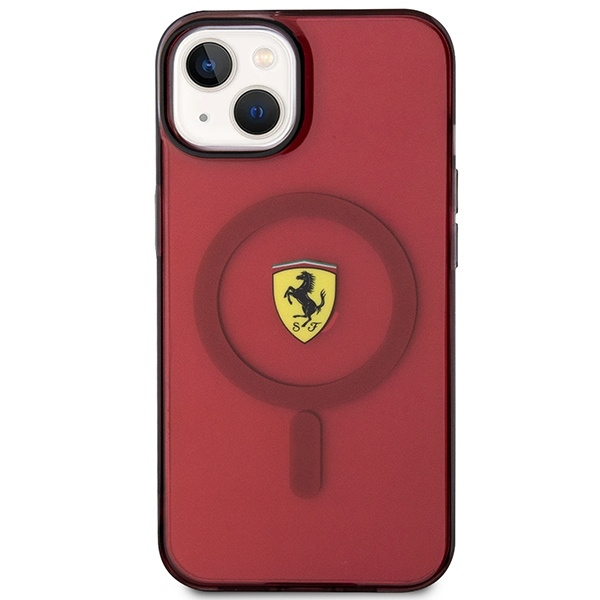 Ferrari FEHMP14SURKR iPhone 14 6.1" red/red hardcase Translucent Magsafe