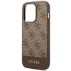 Guess GUHCP14LG4GLBR iPhone 14 Pro6,1" brązowy/brown hard case 4G Stripe Collection
