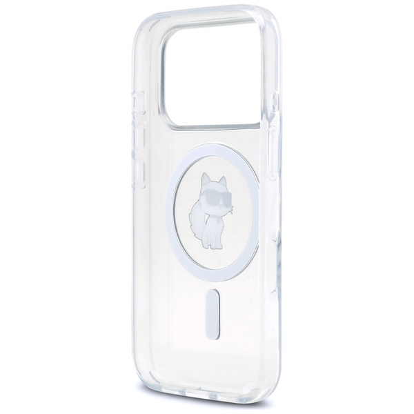 Etui Karl Lagerfeld IML Choupette        MagSafe do iPhone 17 Pro Max przezroczysty