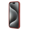 KARL LAGERFELD KLHCP15SPQDSMGR IPHONE 15 / 14 / 13 6.1" RED/RED HARDCASE DIAGONAL QUILTED SCRIPT