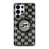 Etui Karl Lagerfeld Button Karl &        Choupette Heads On KL Pattern MagSafe do Samsung Galaxy S25 Ultra czarny