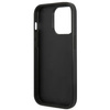 Guess GUHCP14XG4GFGR iPhone 14 Pro Max6,7" szary/grey hard case 4G Metal Gold Logo