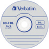 Płyty Blu-ray Verbatim 50GB 6X BD-R DL   5szt szary 43748