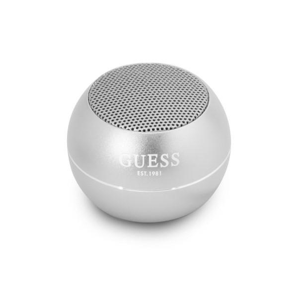 Guess głośnik Bluetooth GUWSALGEGSpeaker mini szary/grey