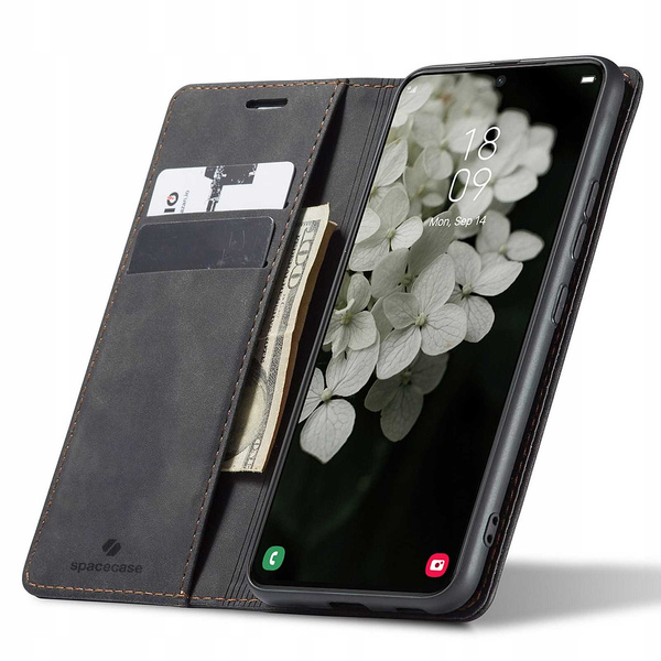 Spacecase Etui Wallet Galaxy S22 black