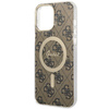 Guess GUHMP13XH4STW iPhone 13 Pro Max6.7" brązowy/brown hardcase 4G MagSafe