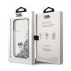 Etui Karl Lagerfeld Liquid Glitter Choupette do iPhone 15 Pro Max - przezroczyste