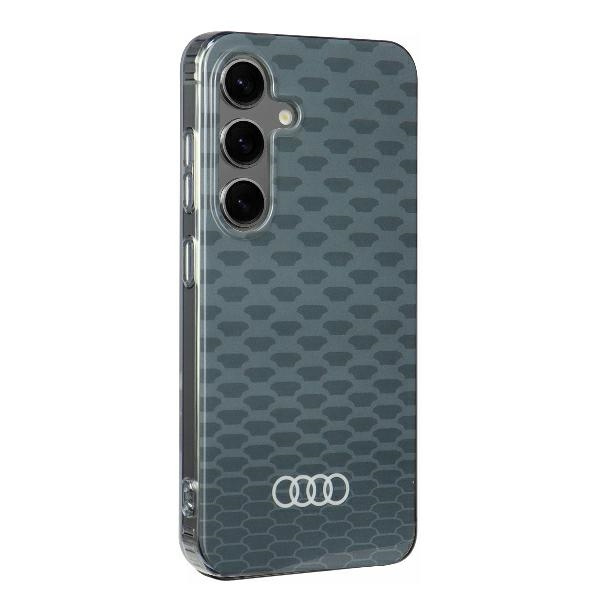 Audi IML Stitching Pattern MagSafe Case  S24 S921szary/gey hardcase AU-IMLMS24-Q5/D3-GY
