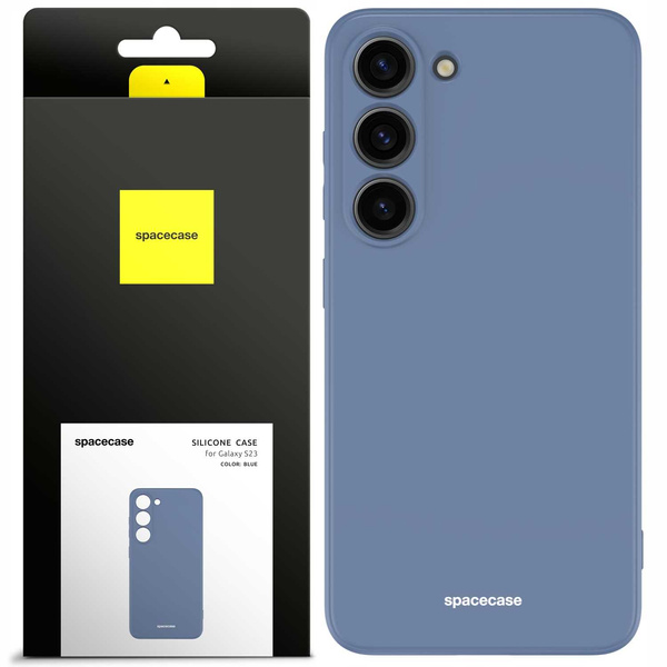 Spacecase Etui Silicone Case Galaxy S23 blue