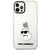 KARL LAGERFELD KLHCP12MHNCHTCT IPHONE 12/12 PRO 6.1 "TRANSPARENT HARDCASE IKONIK CHUPETTE
