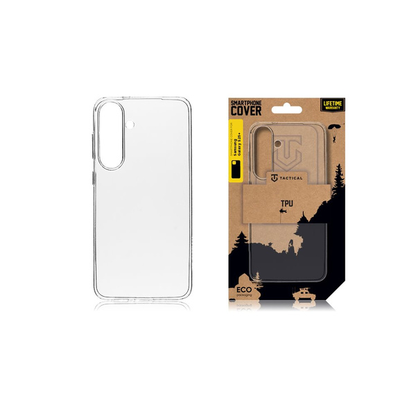 Tactical TPU Cover for Samsung Galaxy S25+ Transparent