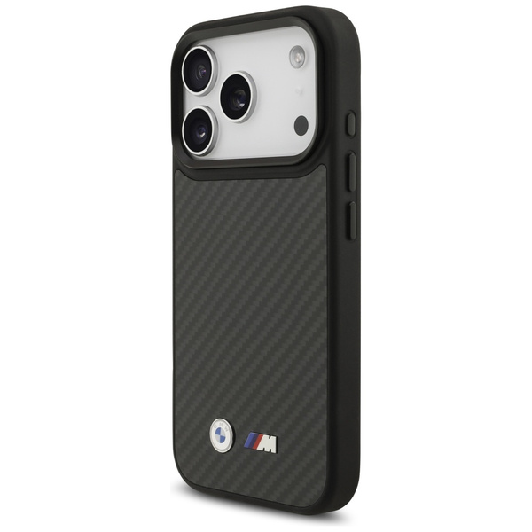 Etui BMW M Kevlar Matt MagSafe do iPhone 17 Pro czarny