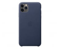 APPLE SILICONE CASE MWYW2ZM/A  IPHONE 11 PRO MAX MIDNIGHT BLUE OTWARTE OPAKOWANIE