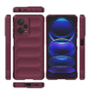 MAGIC SHIELD CASE FOR XIAOMI REDMI NOTE 12 PRO+ FLEXIBLE ARMORED COVER BURGUNDY