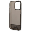 Guess GUHCP14LHGCOK iPhone 14 Pro 6,1" czarny/black hardcase Translucent